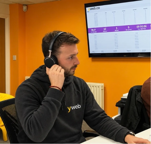 A member of the YWeb team